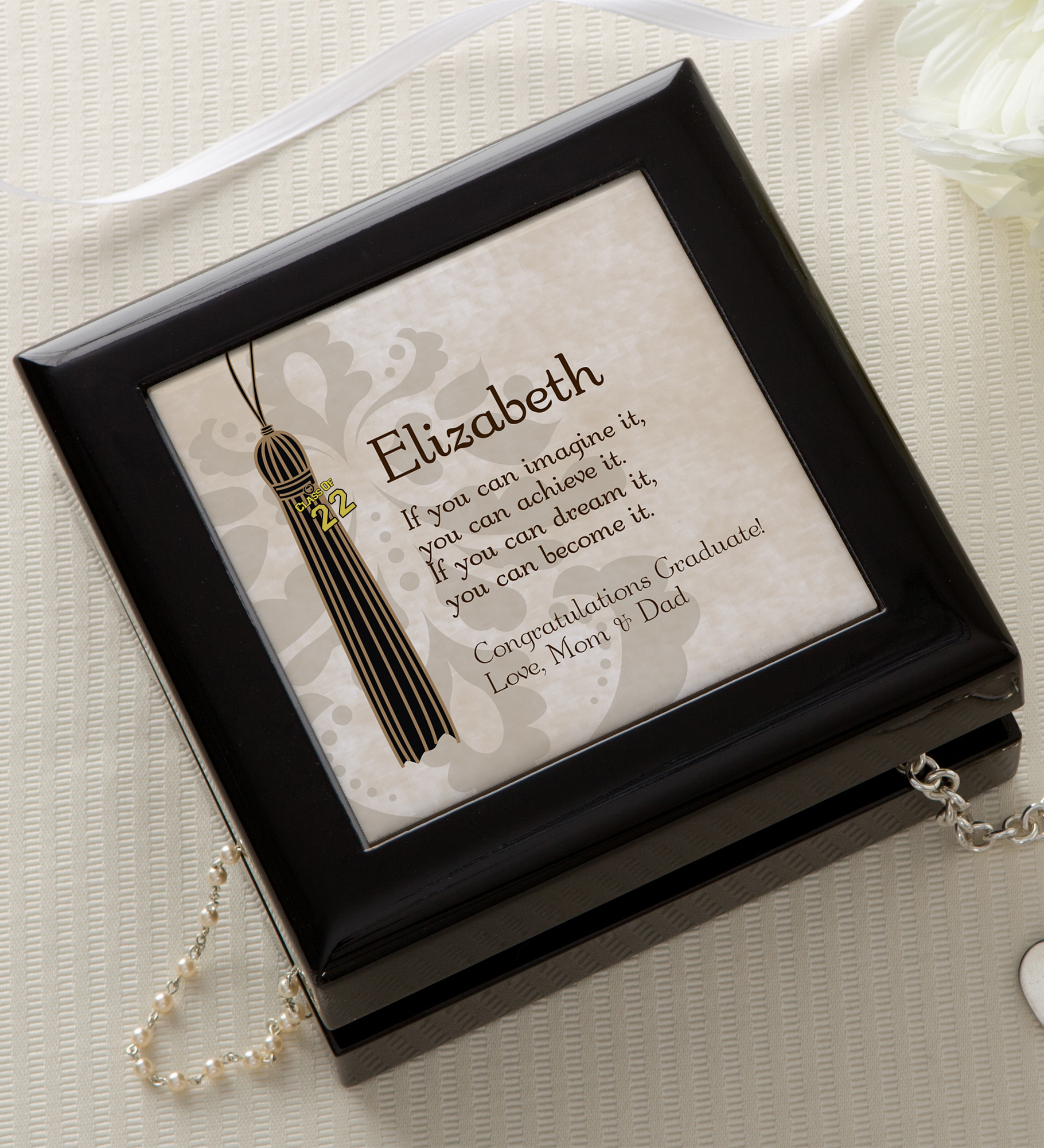 Graduation Memories Personalized Jewelry Box