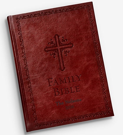 Family Legacy Personalized Bible