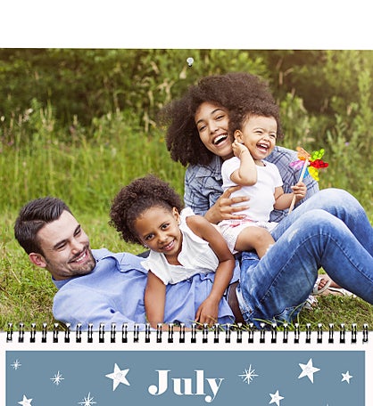 Through The Seasons Personalized Photo Wall Calendar