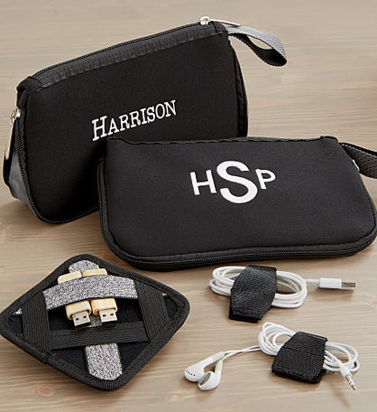 Embroidered Tech Organizer