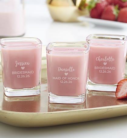 Bridesmaid Personalized Shot Glass