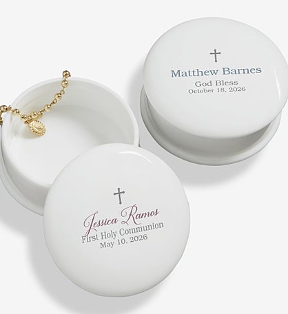 God Bless Personalized Jewelry Box