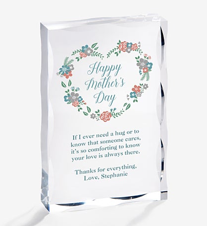 Happy Mother's Day Personalized Acrylic Keepsake