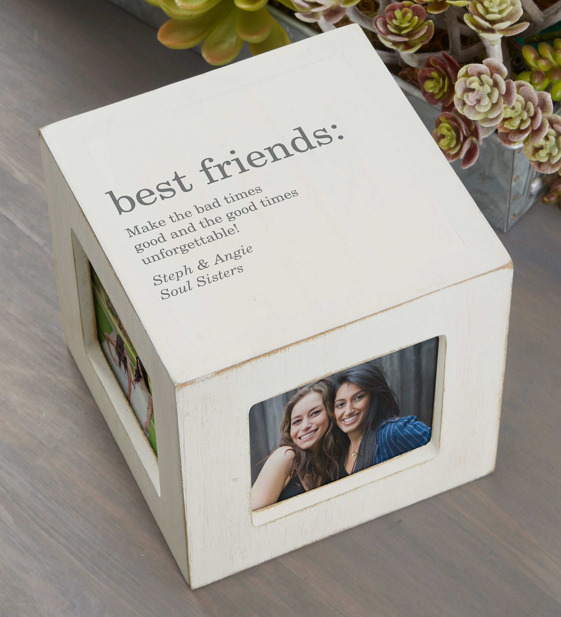 Special Friendship Personalized Photo Cubes