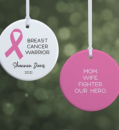 Choose Your Own Awareness Ribbon Personalized Ornament