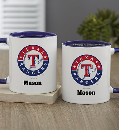 MLB Texas Rangers Personalized Coffee Mug