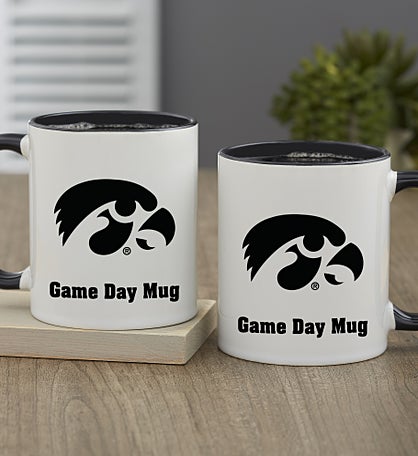 NCAA Iowa Hawkeyes Personalized Coffee Mug