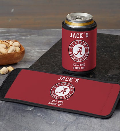 NCAA Alabama Crimson Tide Personalized Can & Bottle Wrap