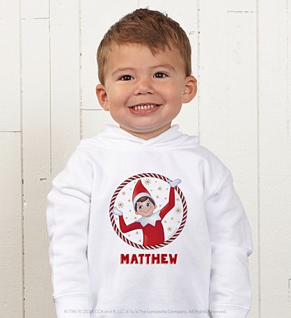The Elf on the Shelf® Personalized Kids Sweatshirt