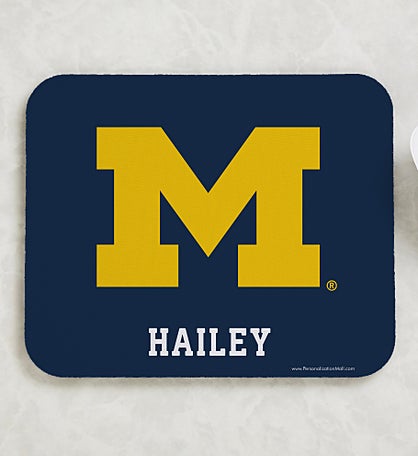 NCAA Michigan Wolverines Personalized Mouse Pad
