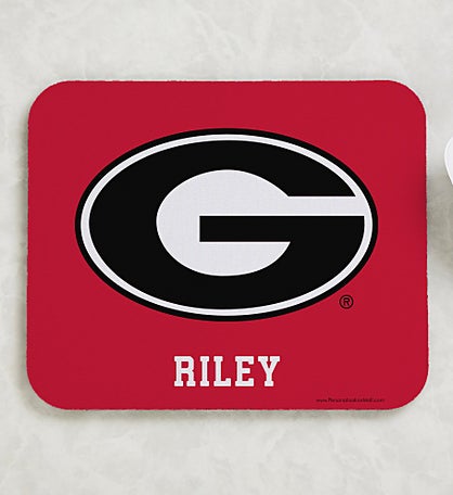 NCAA Georgia Bulldogs Personalized Mouse Pad