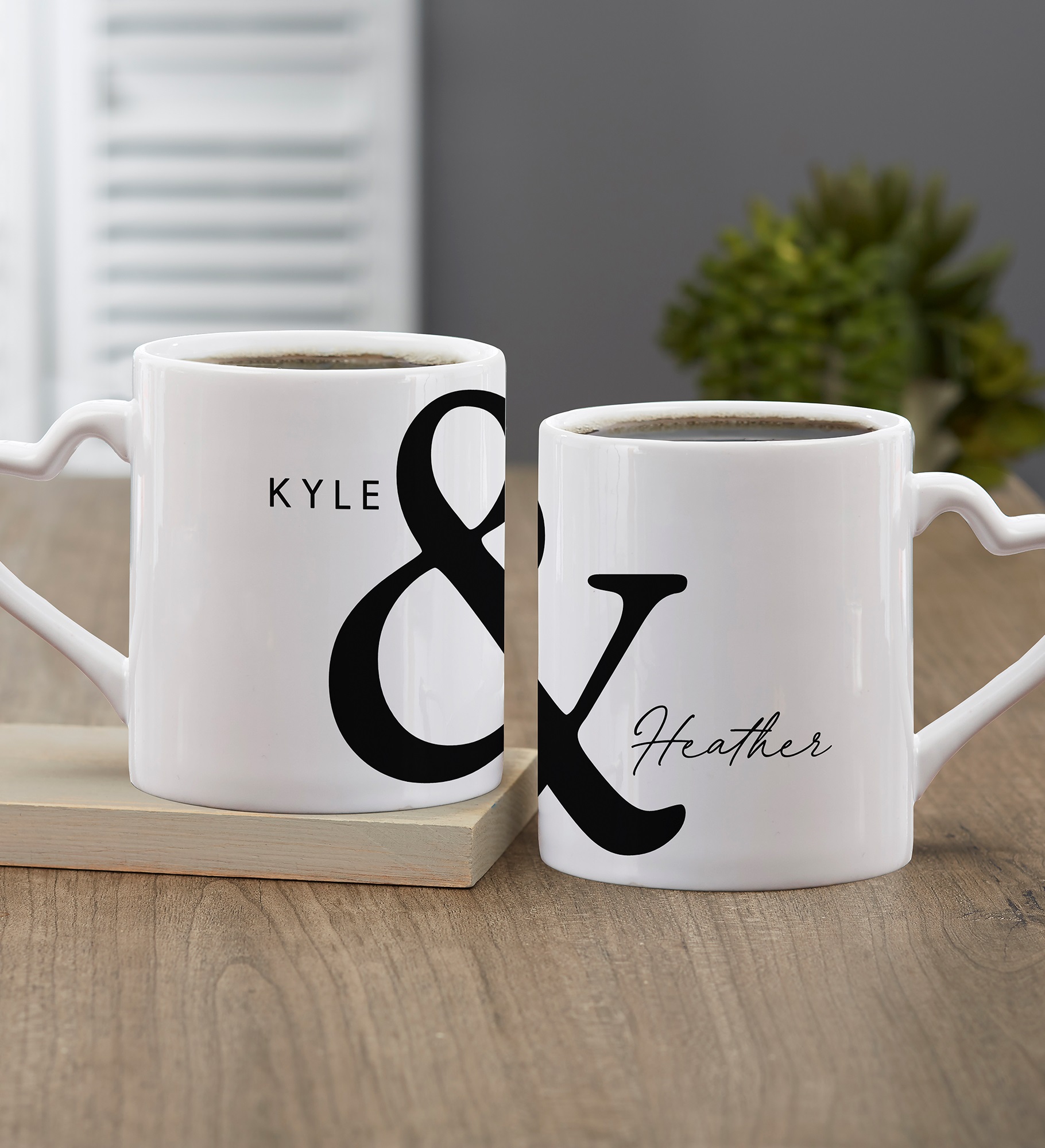 You & I Forever Personalized Mug Set