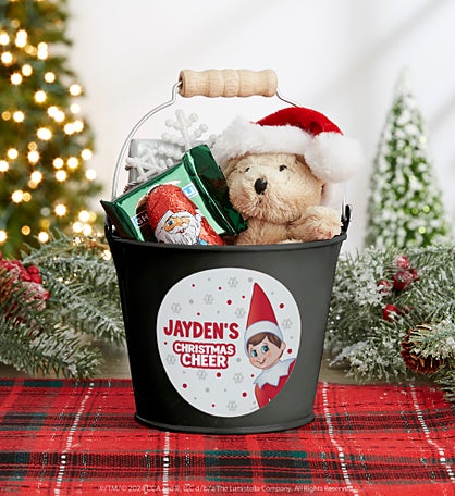 The Elf on the Shelf® Personalized Metal Buckets