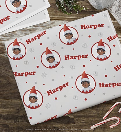 The Elf on the Shelf® Personalized Wrapping Paper