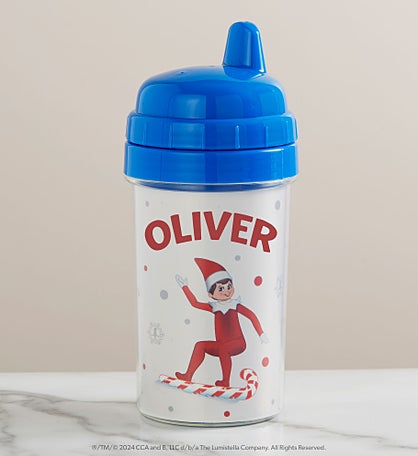The Elf on the Shelf® Candy Cane Personalized Toddler 10 oz. Sippy Cup