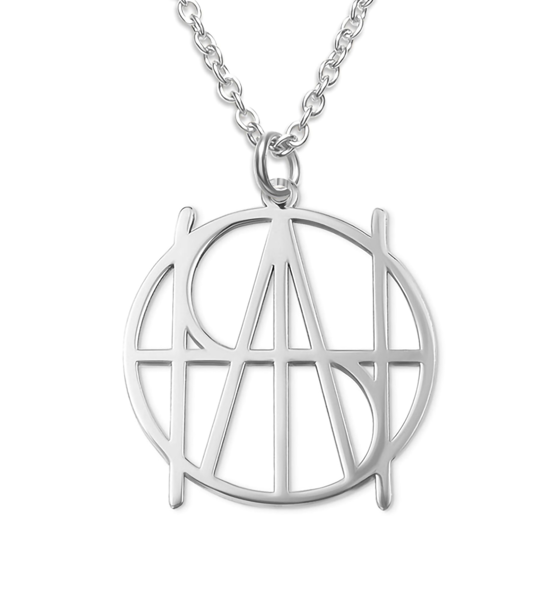 Personalized Geometrical Name Necklace