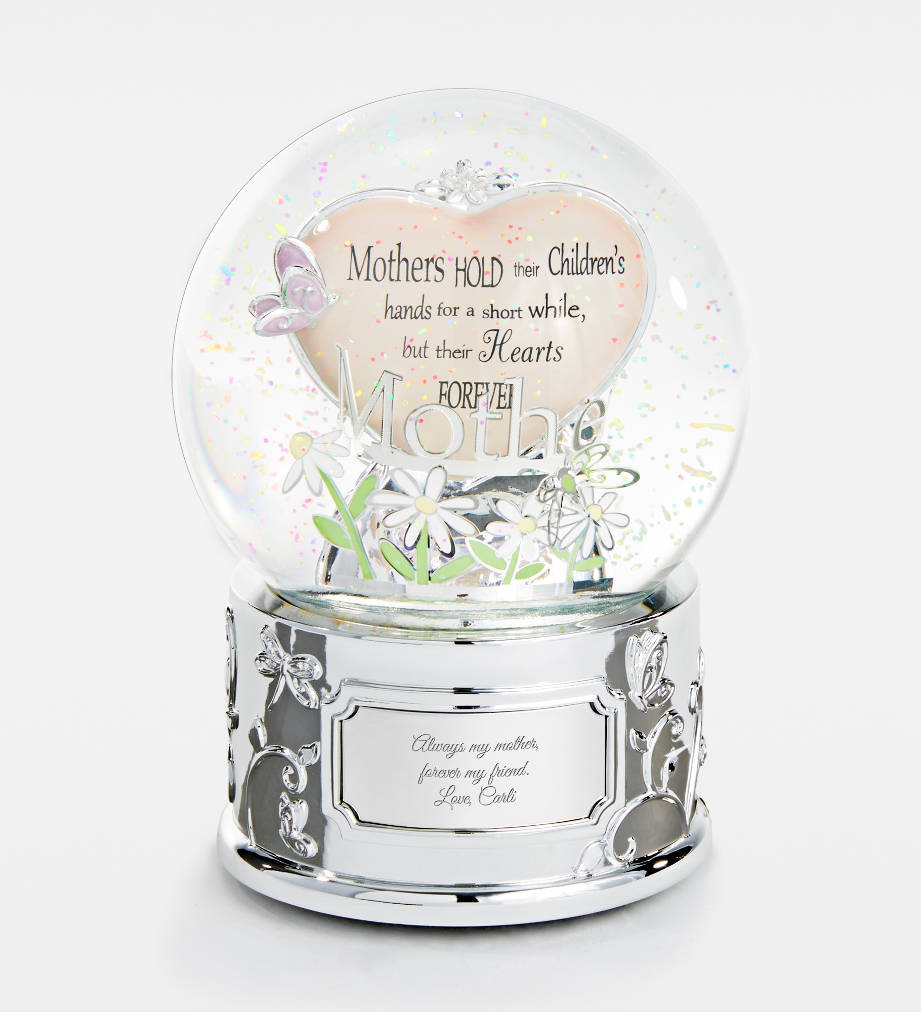  Engraved Mother's Love Snow Globe for Mom