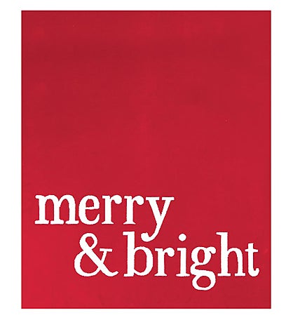 Merry & Bright Throw Blanket