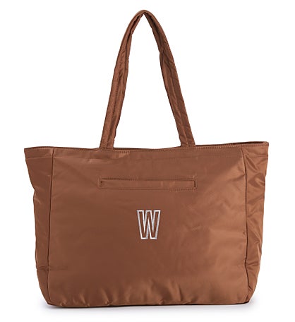 Embroidered Vera Bradley Hathaway Tote in Cinnamon