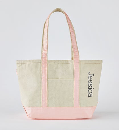Side Embroidered Metallic Pink Tote by Jessie James Decker