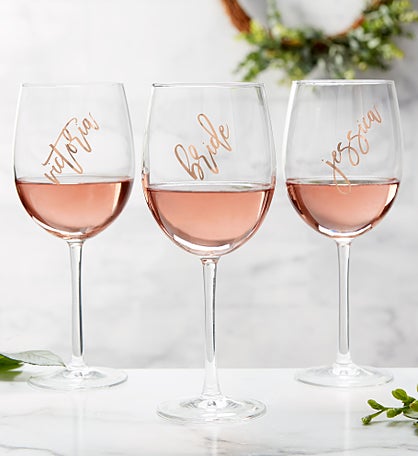 Vinyl Rosé Wine Glass Collection by Jessie James Decker