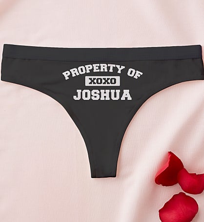 Personalized Property Of Thong by Jessie James Decker