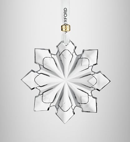 Waterford Crystal 2025 Annual Snowflake Ornament