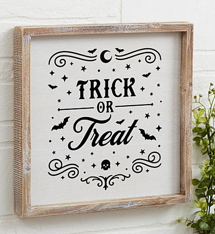 Kittenish Personalized Pinkoween Framed Wall Art