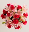 Magnificent Pink Rose & Lily Bouquet