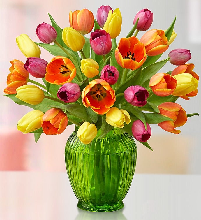 Mother’s Day Radiant Tulips: 15-30 Stems