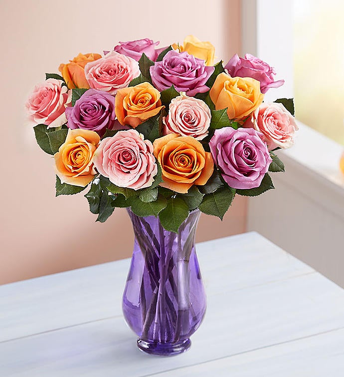 Sorbet Roses + Free Shipping