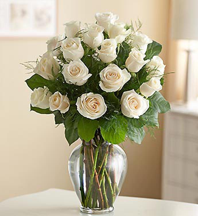 Rose Elegance™ Premium Long Stem White Roses