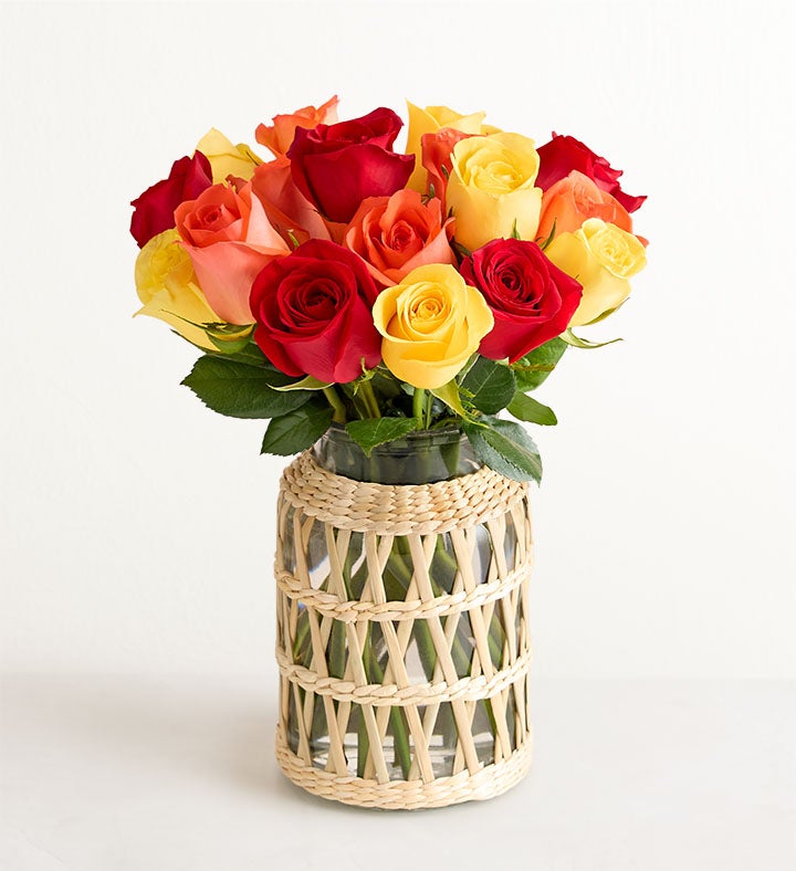 18 Stems Autumn Roses