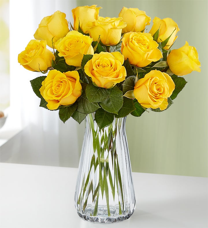 April Yellow Roses