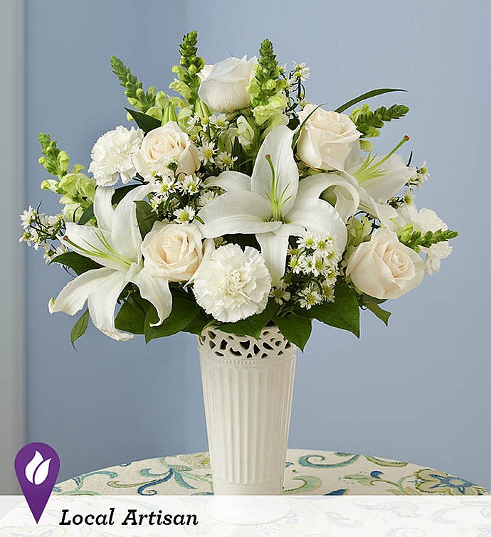 White Lace Bouquet