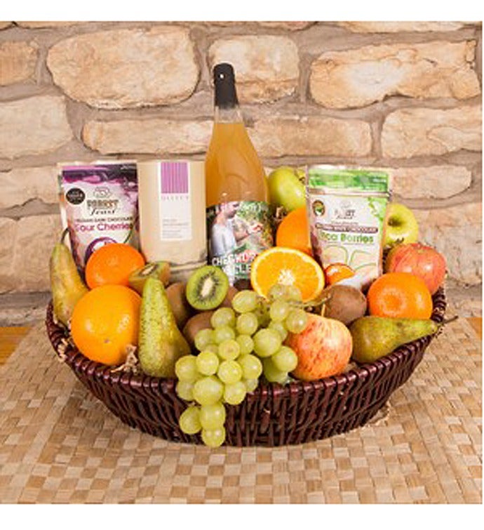 Fresh Juice Fruit Basket