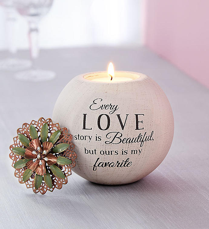 Love Story Candle & Yankee Candle® Tealights