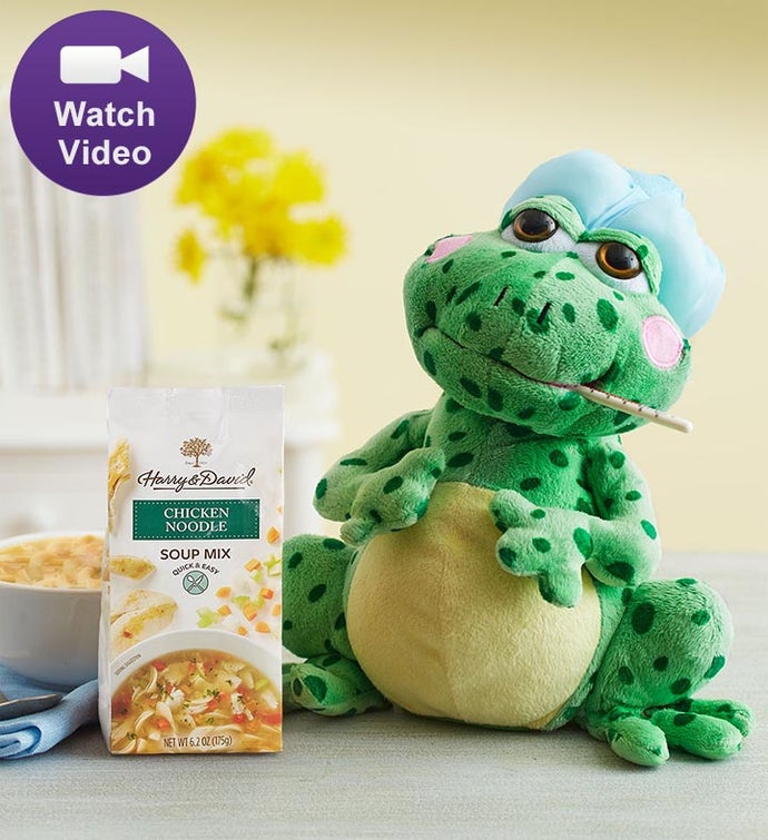 Animated Get Well Fever Frog