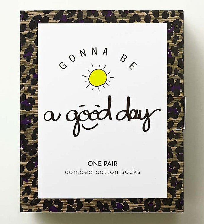Good Day™ Leopard Socks for Women