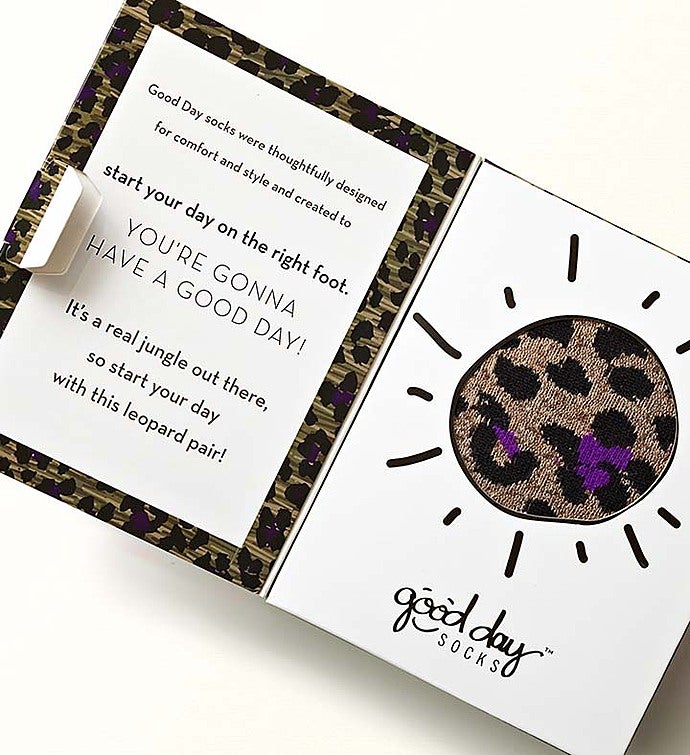 Good Day™ Leopard Socks for Women