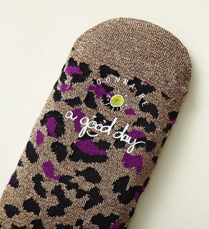 Good Day™ Leopard Socks for Women