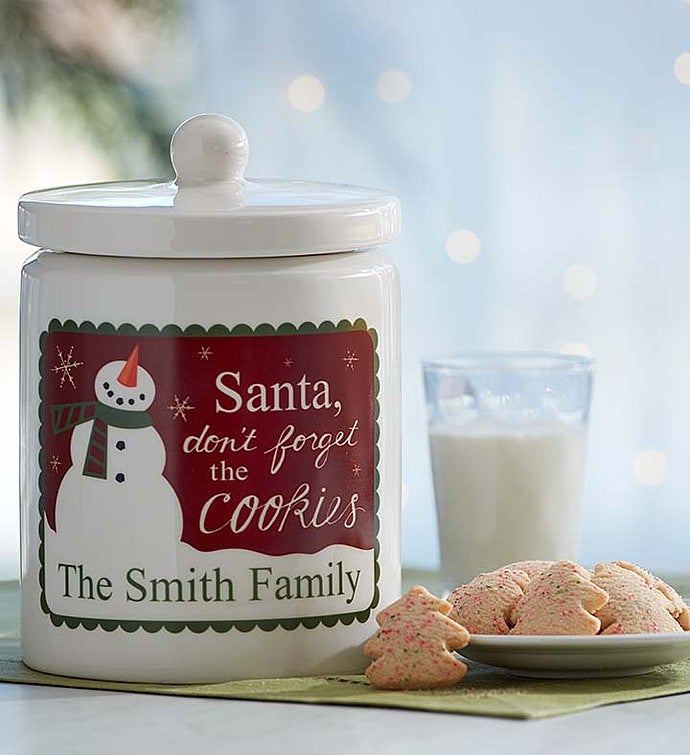 Personalized Family Cookie Jar