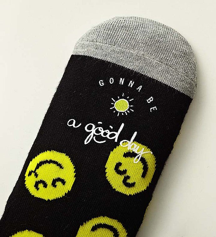 Good Day™ Smiley Socks for Men or Women