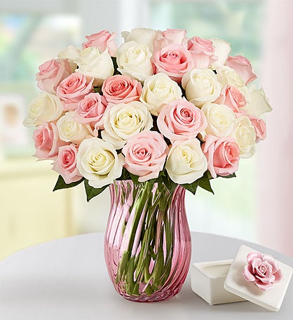 Lovely Mom Roses: 18-36 Stems