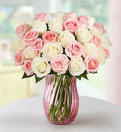 Lovely Mom Roses: 18-36 Stems