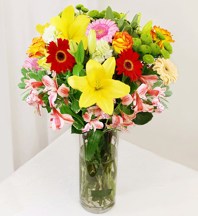 Vibrant Hand Tied Flowers