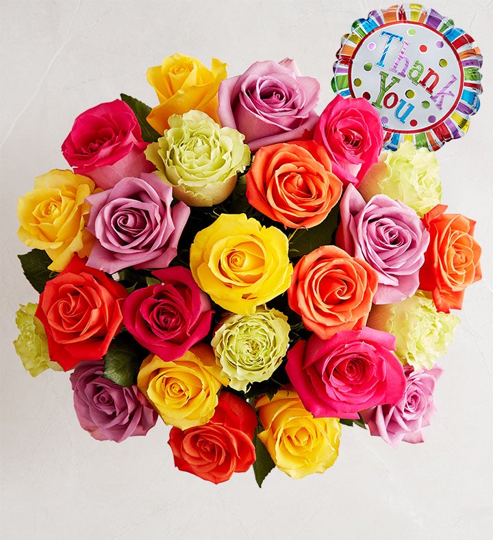 Thank You Assorted Roses