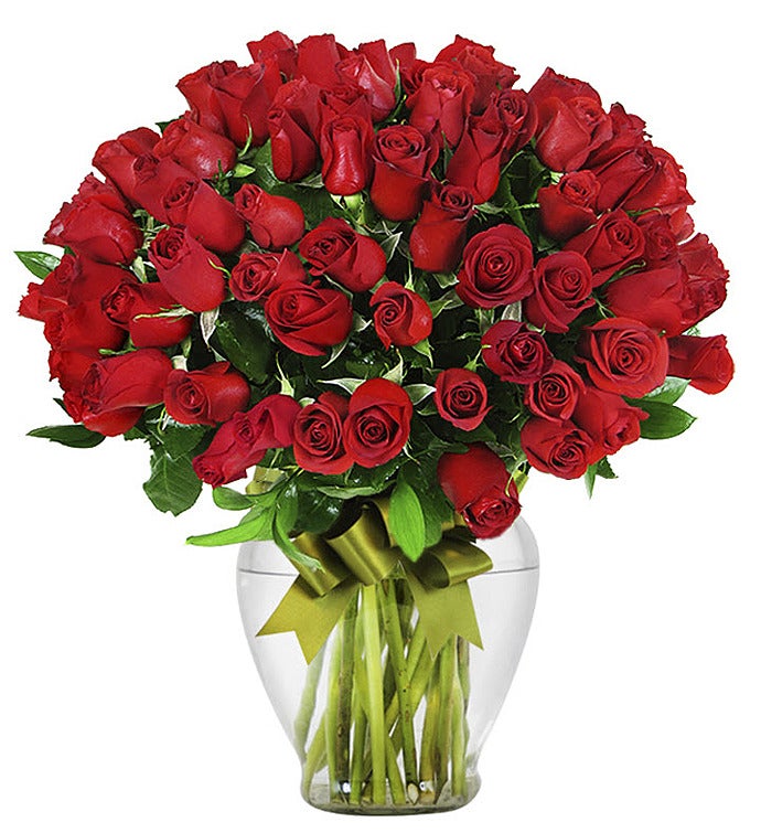 100 Red Roses