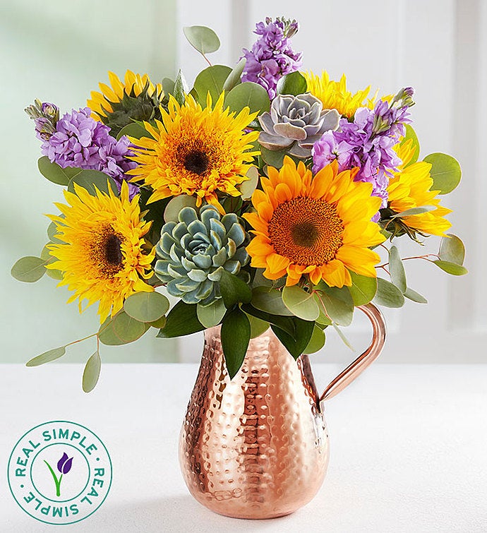 Coastal Spring Sunflowers by Real Simple®