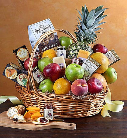 Fruit & Goodies Gift Basket Delivery Staten Island - Same-day Delivery